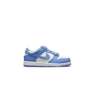 NEW NIKE kid's dunk low sneakers in university blue